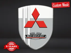 Mitsubishi Decalcomanie Portiera Auto Resistenti Max Pro Chic